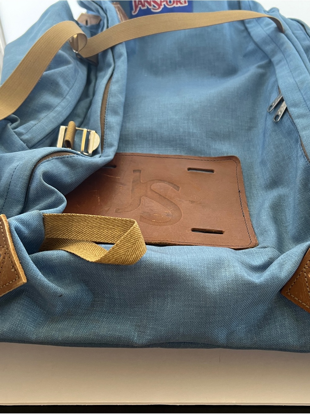 VTG 70's/80's Blue Jansport Hiking Backpack Internal Frame - Picture 7 of 11